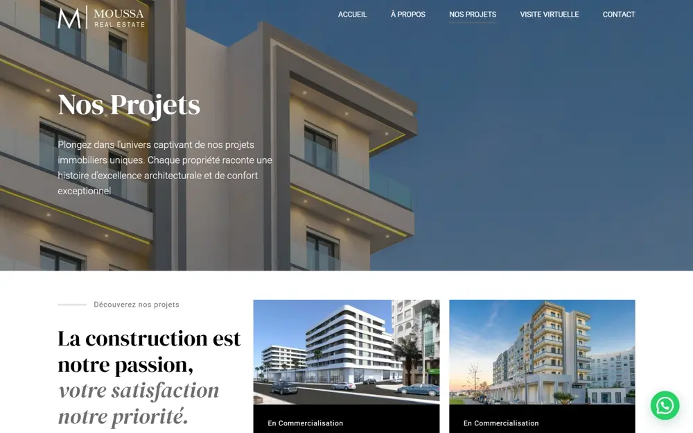 From a card catalogue to a readable project index: original website
